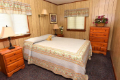 Adirondack Lodge 1st bedroom
